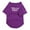 Purple, variant on All-Season Round Neck Pet T-Shirt - Comfortable Cloth Apparel for Small Dogs/Cats - S-XXL Sizes, Multiple Colors