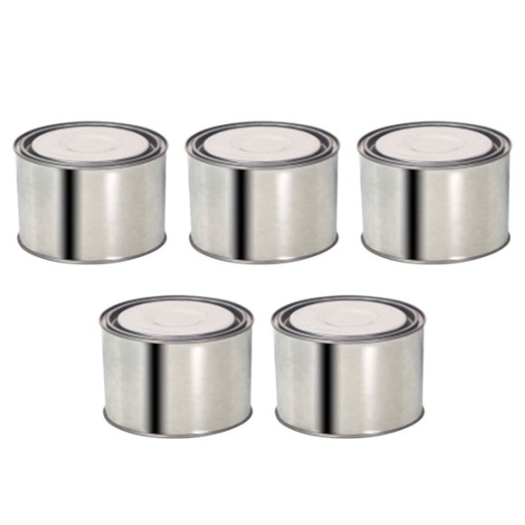 Empty Metal Paint Cans