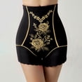 thumbnail image 4 of Body Sculpting Corewear For Everyday Use With Floral Embroidery High Waist Seamless Panties For Lift And Contouring, 4 of 5