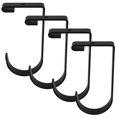 thumbnail image 1 of LEEYNEER 4 Pcs Storage Hook Heavy Duty Storage Shelves Bike Rack Door Wreath Hanger Ceiling Hanging Shelves Overhead Storage, 1 of 6