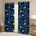 thumbnail image 2 of jejeloiu Hockey Sport Theme Black Out Curtains,Ball Helmet Curtains Pack of 2 (42x63 Each),Ice Hockey Game Bedroom Curtains For Boys Girls,Super Cozy Room Decor, 2 of 6