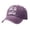 3-Purple, variant on Washed Cotton Baseball Cap with IDK IDC & IDGAF print,Adjustable Vintage Distressed Dad Hat,Curved Brim Casual Trucker Cap for Daily Wear Outdoor Weekend Street Outfit for Men Women