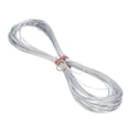 thumbnail image 2 of Construction Measure Rope, Portable Steel Wire 50m Deep Well Measuring Rope Fade Resistant  for Railways, 2 of 7