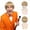 Blonde, variant on PHOCAS Short Black Bob Wig – 60s 70s Retro Bowl Cut Mushroom Costume Wig for Men, Funny Halloween Cosplay Party Wig for Adults