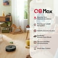thumbnail image 2 of Roborock Q8 Max Robot Vacuum and Mop with Obstacle Avoidance, LiDAR Navigation, 5500Pa Suction Power, and App Control, 2 of 11
