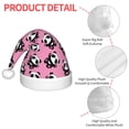 thumbnail image 6 of Cauagu Cute Panda Pattern Christmas Hat for Kids,Xmas Holiday Hat Santa Hat for Boys & Girls Festive Headwear Accessories for Christmas/New Year/Holiday, 6 of 6