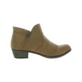 thumbnail image 3 of SUN STONE Womens Beige Comfort Breathable Non-Slip Abby Round Toe Block Heel Booties 5 M, 3 of 3
