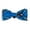 Blue, variant on The Worthy Dog Bias Plaid Bow Tie Adjustable Collar Attachment Accessory