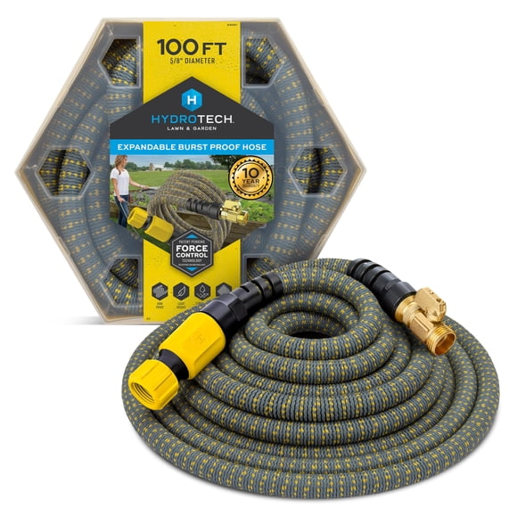 Manguera de jardín HydroTech 30 m 5/8" antinudos y ligera
