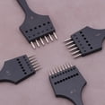 thumbnail image 3 of SPRING Head Pricking Iron for Hand Sewing Highly Recommended Leather Tool 4mm6 tooth, 3 of 9