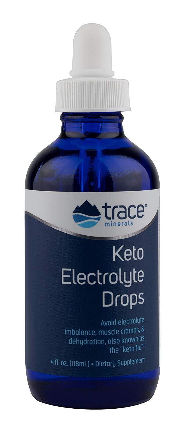 KETO Electrolyte Drops Trace Minerals 4 oz Liquid