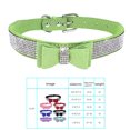 thumbnail image 3 of Bling Crystal Cat Collar Metal Adjustable Puppy Bow Tie Rhinestone Soft Collars Pet Supplies for Small Medium Dogs, 3 of 3