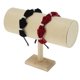 thumbnail image 5 of Accesorios para el cabello de mujer, diadema de 1 pieza con lazo de perlas aterciopeladas en negro, 5 of 5