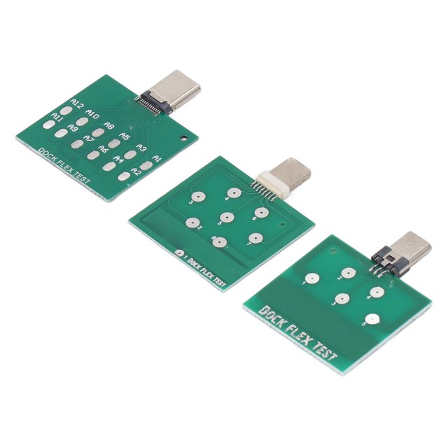 Placa de prueba de interfaz de datos tipo C Micro IP Kit de placa de prueba de puerto práctico Tamaño compacto Alta confiabilidad para el mantenimiento de la batería ANGGREK Otros