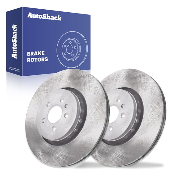 AutoShack Front Vented Brake Rotors 2-PC Set Replacement for 2014-2023 Dodge Charger 2014-2021 Chrysler 300 2017-2022 Dodge Challenger 14.57" (370 mm)