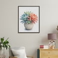 thumbnail image 4 of Paint By Numbers Kit for Adults Beginner - Succulent Bouquet Pastel Ceramic Pot DIY Canvas Painting Kits for Adults, Frameless Paint By Number for Adults for Home Wall Decor 16x20 Inch, 4 of 7