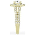thumbnail image 7 of Unique Moments 2.00 ct Lab-Grown Round Halo Diamond Engagement Ring 14K Yellow Gold, 7 of 7