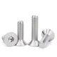 thumbnail image 1 of Tornillos de Cabeza Avellanada con Hexágono Interno M6x30mm Acero Inoxidable 15 piezas, 1 of 9