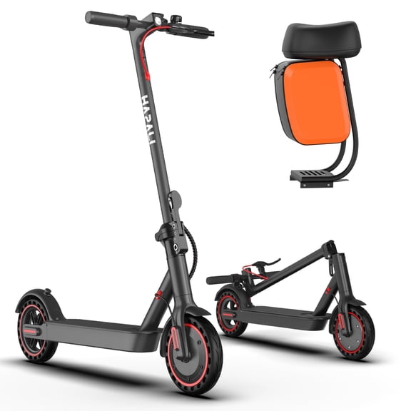 Electric Scooters for Adults, Max 19 Miles and 19 Mph, 550W Foldable E Scooter with Side Light & APP