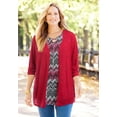 thumbnail image 6 of Catherines Women's Plus Size Crisscross Timeless Tank, 6 of 6