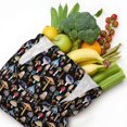 thumbnail image 3 of Wukai Mushrooms and Leaves Sturdy and Stylish Reusable Canvas Tote Bag: Eco-Friendly, Heavy-Duty Grocery Shopping Bag with Reinforced Handles, 3 of 7