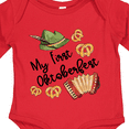 thumbnail image 4 of Inktastic My 1st Oktoberfest Green Hat Accordion and Pretzels Boys or Girls Long Sleeve Baby Bodysuit, 4 of 5