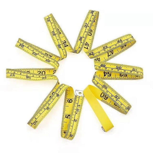 Cinta métrica corporal suave de doble cara, 60 pulgadas/150 cm, 4 colores