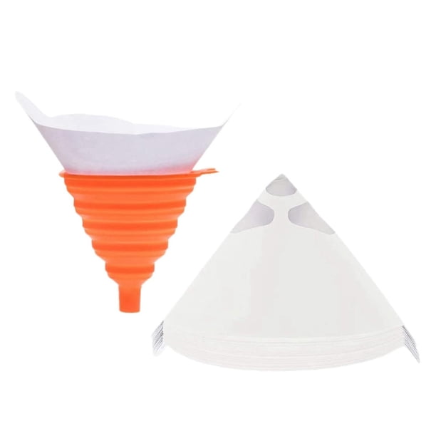 Filtros de pintura de 150 Uds con filtro de pintura de cono de malla de nailon de flujo de 100 micrómetros con 1