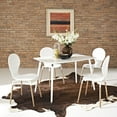thumbnail image 4 of Ergode Lode Rectangle Wood Dining Table - White, 4 of 4