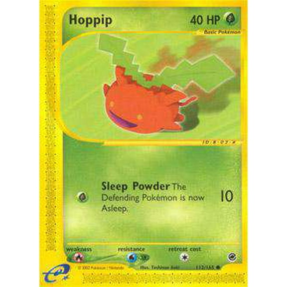 Pokemon Expedition Base Set Common Hoppip #112