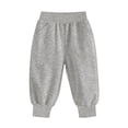 thumbnail image 7 of BLVB Girls Sweatpants Toddler Kids Cotton Joggers Elastic Waist Athletic Pants with Pockets for 1-11Y(Gray,8-9 Years), 7 of 7