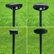 thumbnail image 5 of Repelente de animales ultrasónico con energía solar resistente a la intemperie para exteriores con luz LED intermitente, 5 of 7