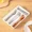 S, variant on 4/5 Compartments Cutlery Organizer Daily Drawer Divider Tray Rectangle Easy Clean Home Kitchen Spoon Fork Separation Box