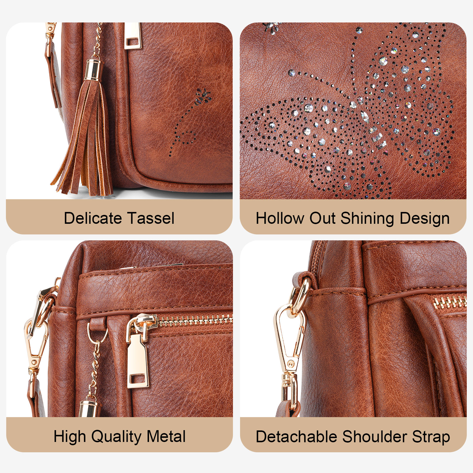 YOVIEE Fashion Small Crossbody Bags for Women Shoulder Bag, Ladies Classic Handbags Cute Shoulder Bag Clutch Handbag