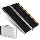 thumbnail image 1 of Yeshouse rampa plegable portátil de aluminio para sillas de ruedas, superficie antideslizante, compatible con la normativa ADA, ideal para escalones, puertas, bordillos, coches, scooters y andadores, 1 of 8