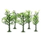 thumbnail image 3 of 5 UNIDS MODELO MINIATURE MODELO VERDE ÁRBOL MODELO DIY Mesa de arena Diseño de árbol de plástico, 3 of 7