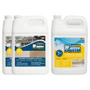 Vinyl Renu Premium Siding Restorer - Restores the Original Color to Vinyl, Aluminum. Works Great on Garage Doors, Front Doors & Faded Exterior Surfaces. Protects Plastics & Metals. (2 Gallon)