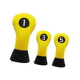 thumbnail image 3 of Cubiertas para cabezas de madera de Golf, cubiertas para cabezas de palos de Golf para maderas, cubiertas portátiles para cabezas de madera de Golf de 1 3 5, 3 of 8