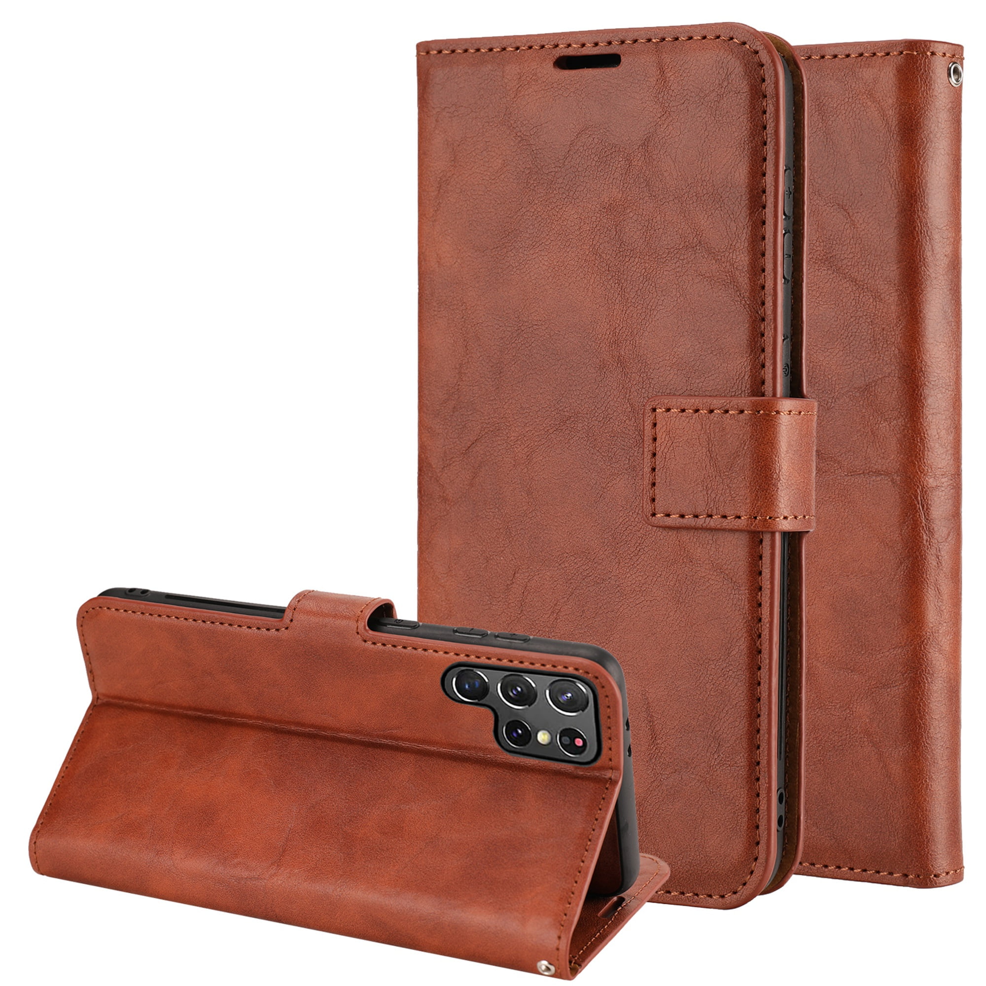 Dteck Case for Samsung Galaxy S22 Ultra, Detachable Flip Folio