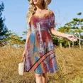 thumbnail image 3 of November Sleeveless Dress evening dress luxury evening dresses for women 2024 luxury dresses Women's skirt, 3 of 7