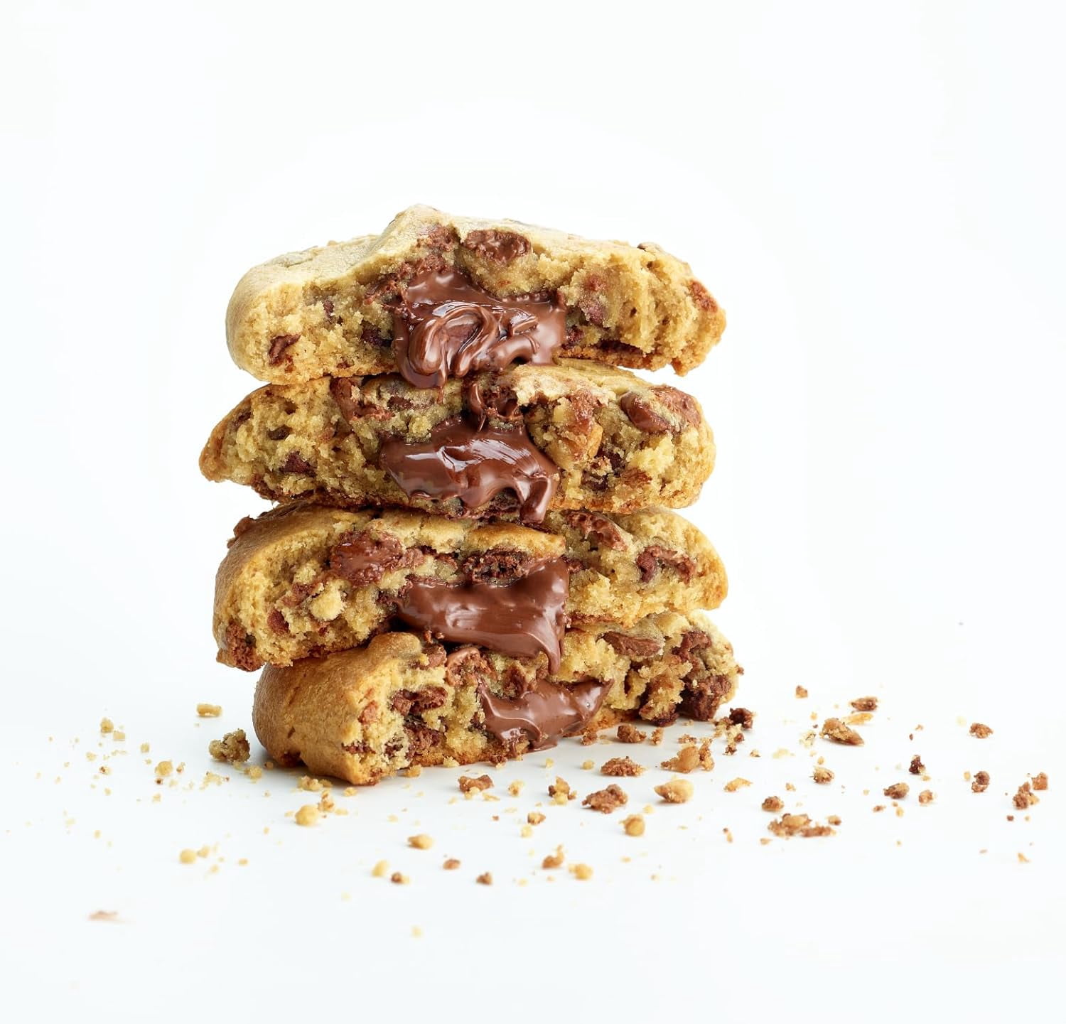 Cookie Man Milk Choc Hazelnut Loaded Cookie 3.5oz | Thick Gourmet Cookie Stuffed | Decadent Bakery-Style Dessert for Sweet Tooth Satisfaction (100 g, Milk Choc Hazelnut)