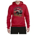 thumbnail image 2 of Wild Bobby, Ford Rare Breed 71 Bronco Truck Classic | Mens Cars and Trucks Hooded Sweatshirt Graphic Hoodie, Red, 2XL, 2 of 4