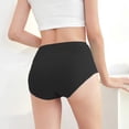 thumbnail image 3 of MLDRA 4 Pack Womens Underwear High Waisted Seamless Breathable Briefs No Show Panties for Women XL, 3 of 6