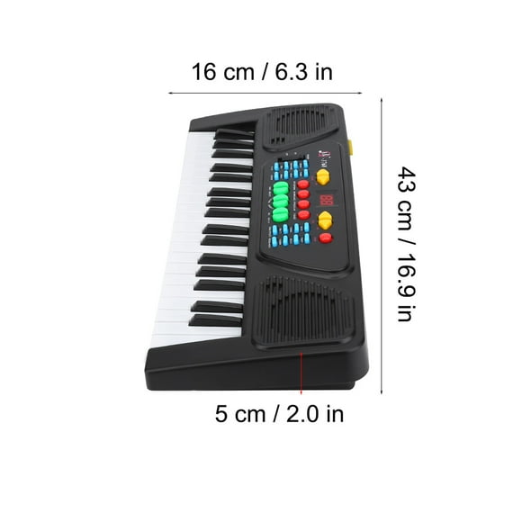 Ccdes Electronic Keyboard,37 Keys Multi-functional Electronic Keyboard Musical Education Toy for Children Beginners, Children Electronic Keyboard