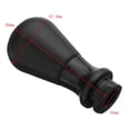 thumbnail image 4 of Pomo de cambio manual de 5 velocidades para Peugeot 106 107 205 207 306 307 308 405 406 407 607 / CITROEN C2 C3 C4 Picasso - Negro y plateado, 4 of 5
