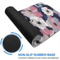 thumbnail image 6 of Long Mouse Pads for Desk,Pioneer Flower Floral Print Pattern Desk Mats on Top Of Desks, Desk Mouse Pad Extra Large with 3mm Non-Slip Base and Stitched Edge for Gaming,Office,Work,Home 31.5"x11.8", 6 of 6