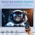 thumbnail image 3 of Cable HDMI Weton 2 en 1 USB tipo C Micro USB Android 6.6 pies, 3 of 9