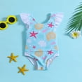 Swimsuit For Girls Newborn Infant Baby Suit Unisex Autumn Print