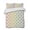 Beige, variant on Quilts Full Size Bedding Set, Colorful Polka Dot Lightweight Quilted Comforter, Cartoon Watercolor Geometric Soft Reversible Bedspread Coverlet with Pillow Covers for All Season, 78" x 90"