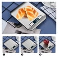 thumbnail image 2 of Coffee Scale Digital Kitchen Scale LCD Display Electronic Weights Scales USB Charging Food Weighing, 2 of 5